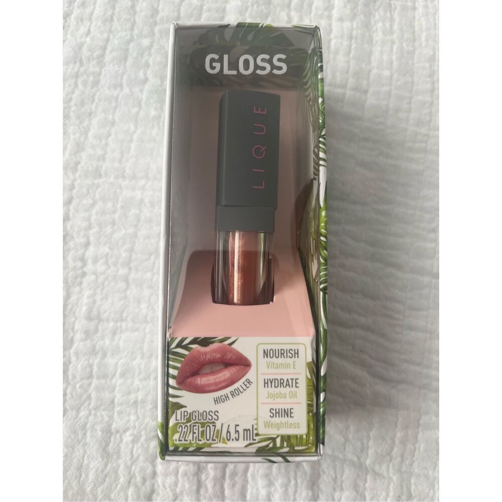 Lique High Roller Lip Gloss 2 PACK New